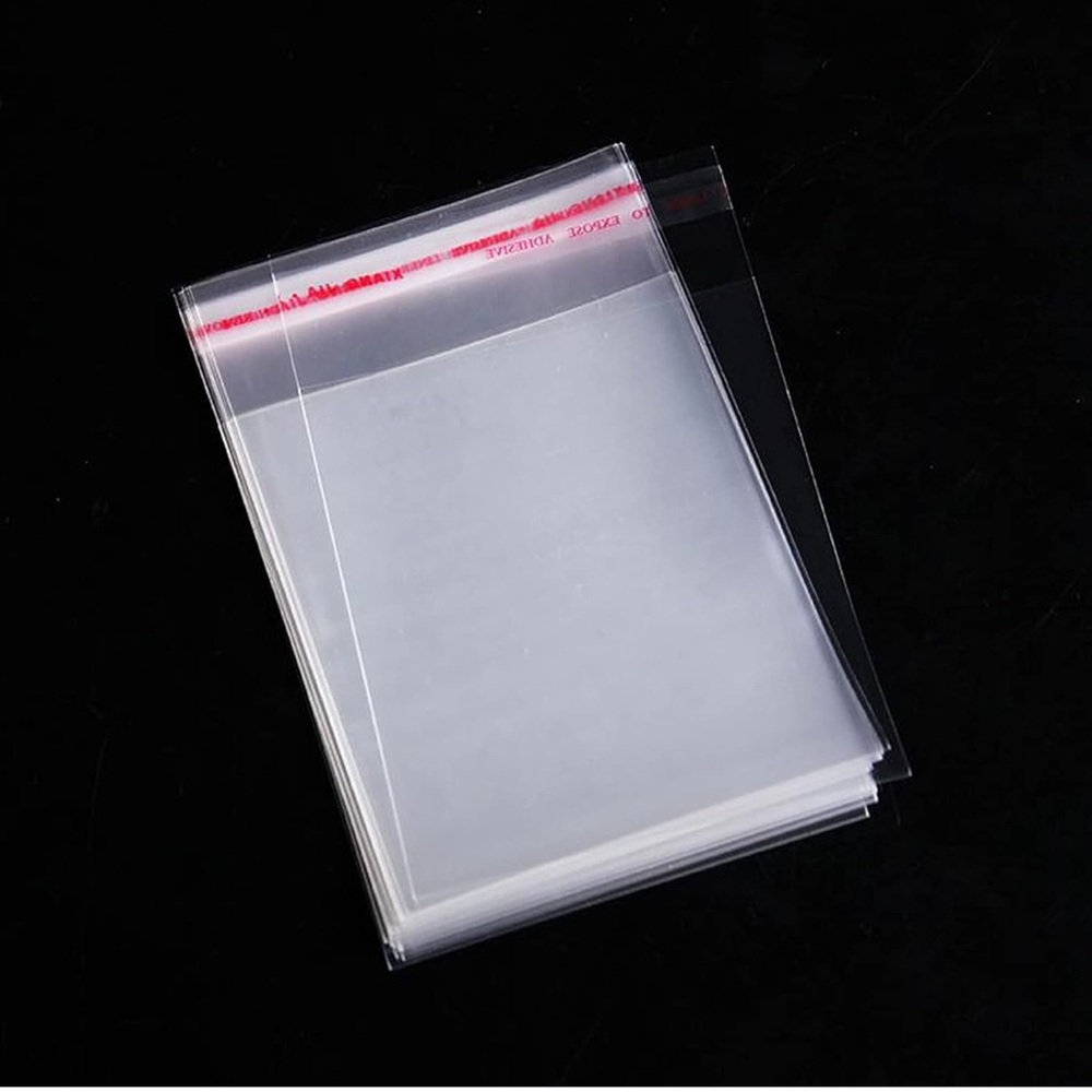 50 Count 4x6 Clear Plastic Sleeves